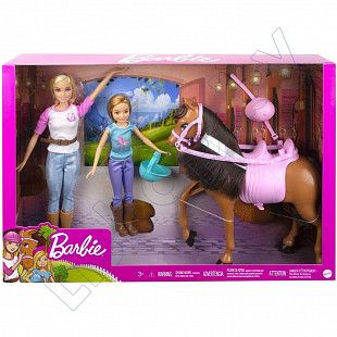 Игровой набор Barbie Барби и Стейси с лошадью (GXD65)
