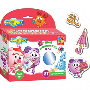 Игра настольная Vladi Toys Мой маленький мир Смешарики VT3103-01