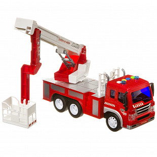 Инерционная машина Bondibon пожарная машина «ПАРК ТЕХНИКИ»  ВВ4067