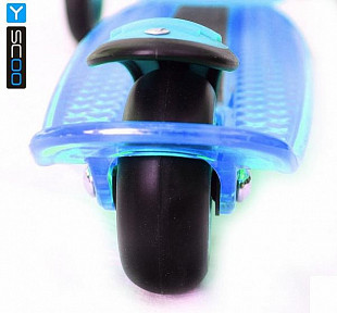 Самокат Y-Scoo RT Trio Diamond 120 blue