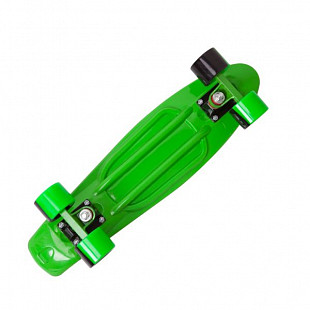 Penny board (пенни борд) RGX PNB-09 22" Black/Green