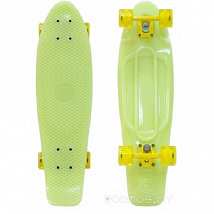 Penny board (пенни борд) Y-Scoo Big Fishskateboard Glow 27 402E-Y Yellow-Yellow