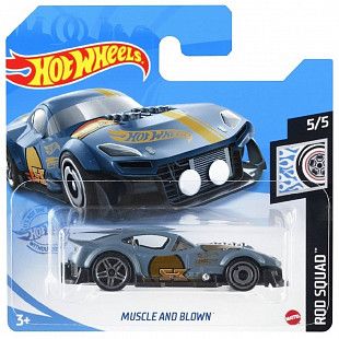Машинка Hot Wheels Базовой коллекции Muscle And Blown 184/250 (5785 GRX50)