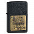 Зажигалка Zippo Brass Embossed 362 black Зажигалка Zippo Brass Embossed 362 black