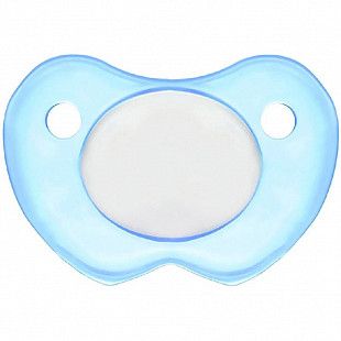 Пустышка анатомическая силиконовая Canpol babies Basic 0-6 мес. (22/425_new) blue