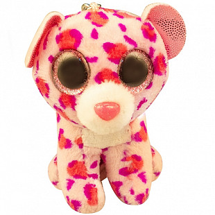 Мягкая игрушка-брелок Shantou Yisheng Леопард-большеглазик KR-10840