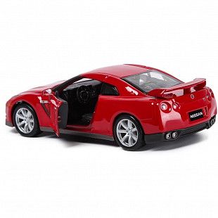 Коллекционная машина Bburago 1:32 Nissan GT R (18-42016) red