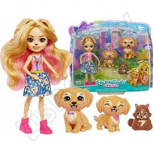 Игровой набор Enchantimals Герика и Золотистый ретривер (GJX43 HHB85) 
