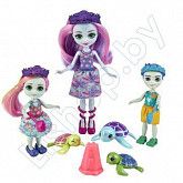 Кукла Enchantimals Семья черепашек (HCF94 HCF95)