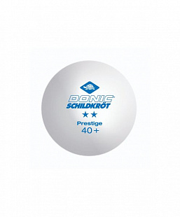 Мяч для настольного тенниса Donic Schildkrot Prestige 2* 6 шт white