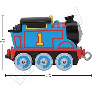 Паровозик Fisher Price Thomas and Friends Томас (HFX89 HBX91)