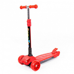 Самокат детский Полесье TJ-705L red