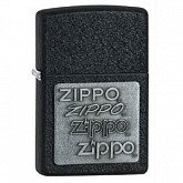 Зажигалка Zippo Pewter in Black Crackle 363