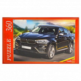 Пазлы Рыжий Кот Черная машина П360-3597