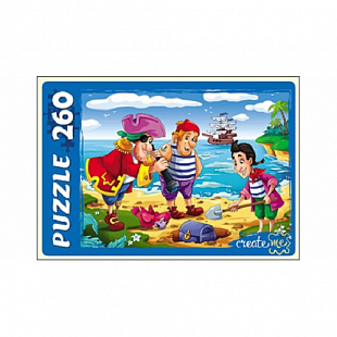 Пазл Рыжий Кот Пиратский клад У260-7261