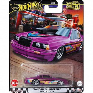 Машинка Hot Wheels '86 Ford Thunderbird Pro Stock (GJT68 HRT72)