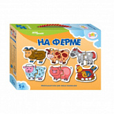Пазл-мозаика Step Puzzle На ферме SP-70111