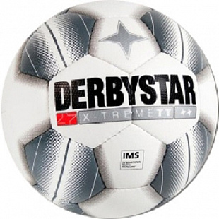 Мяч футбольный Derbystar FB X-treme TT White/Grey 5р