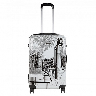 Чемодан средний Polar 24" 2-ой РА033 dark grey