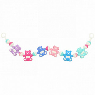 Погремушка-подвеска Полесье Забавные зверята 75см 71606