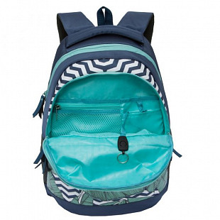 Рюкзак GRIZZLY RD-951-4 blue leafs