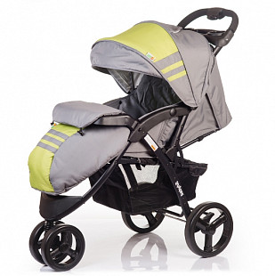 Коляска BabyHit Voyage Grey/Green