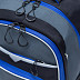 Рюкзак школьный GRIZZLY RB-157-3 /2 black/blue