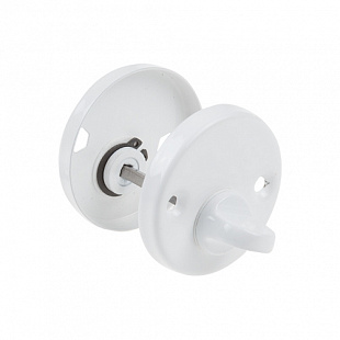 Накладка дверная на цилиндр Jania WC white 1191162309694