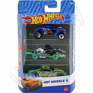 Набор машинок Hot Wheels 3 шт. (K5904 №99)
