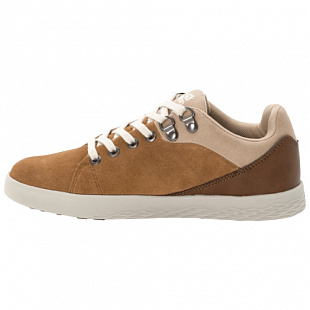 Кроссовки женские Jack Wolfskin Auckland Low W bark brown / sand dune