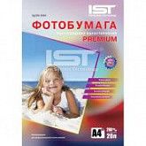 Фотобумага IST Premium полуглянцевая односторонняя 260гр/м, A4, 20л