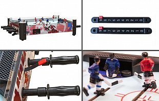 Настольный хоккей Red Machine с механическими счетами 58.001.02.0