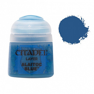 Краска для миниатюр Games Workshop Layer: Alaitoc Blue 22-13