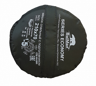 Спальный мешок туристический до 0 градусов Balmax (Аляска) Econom series khaki