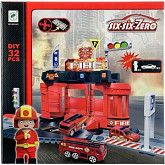 Игровой набор UniToys Паркинг пожарной техники (660-A81)