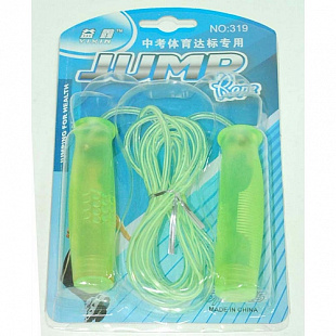 Скакалка утяжеленная Zez Sport DV0727 green