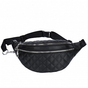Поясная сумка женская Ors Oro OPS-0159 black