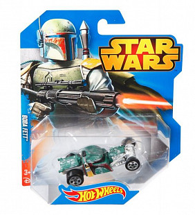 Машинка Hot Wheels Звездные войны Боба Фетт (CGW35)