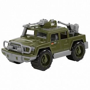 Автомобиль-пикап Полесье Военный Защитник с 2-мя пулемётами (BRD) 63984