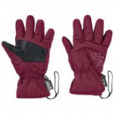 Перчатки детские Jack Wolfskin Easy Entry Glove Kids rhododendron