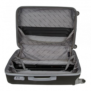 Чемодан малый Polar 20" 3-ой Р22032-06 dark grey
