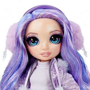 Кукла Rainbow High "Вайолет Виллоу. Зимние каникулы" 574804EUC purple
