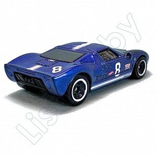 Машинка Hot Wheels Базовой коллекции Ford GT40 12/250 (5785 HTD34) mainline 2024