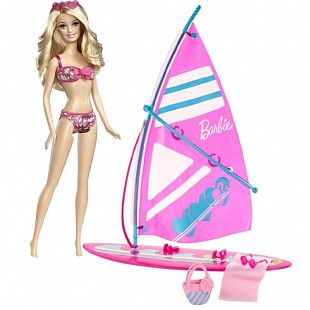 Кукла Barbie и виндсерф BDF37/BCN23