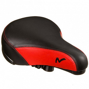 Седло Novatrack детское black/red КЛ98781