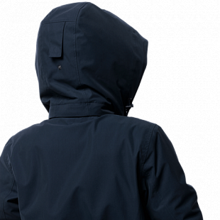 Пальто женское Jack Wolfskin Madison Avenue Coat midnight blue