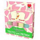 Тесто для лепки "Тесто-пластилин" Зефир 4 цвета GG26-4
