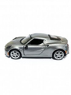Машинка Bburago 1:32 Alfa Romeo 4C (18-43037) silver