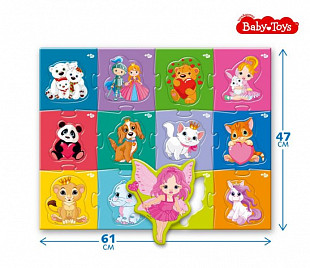 Пазлы Maxi Baby Toys Милашки 02509