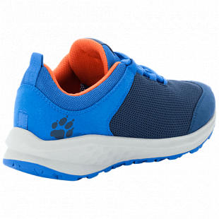 Полуботинки детские Jack Wolfskin Coogee Low K blue / orange
